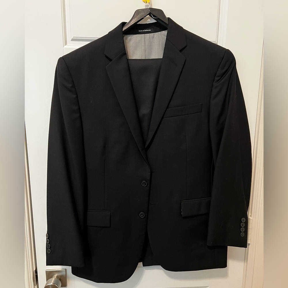 Egara & Alfani Classic Black Men's Suit